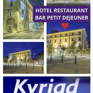 Hotel Kyriad Centre - & Restaurant & Bar - La Galerie D'art Des Princes - Provence Alpes Cote D'azur - France - Proche A7-a9 - Exit21- Chateauneuf-du-pape Avignon Bollene Nimes